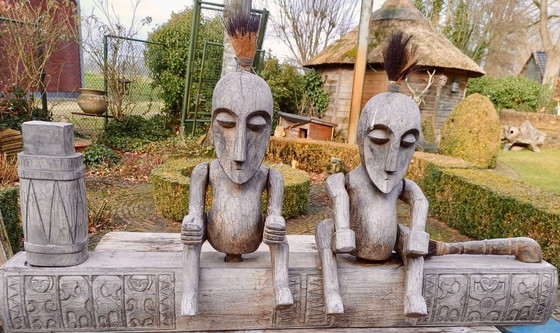Image 1 of Estatuas africanas de madera