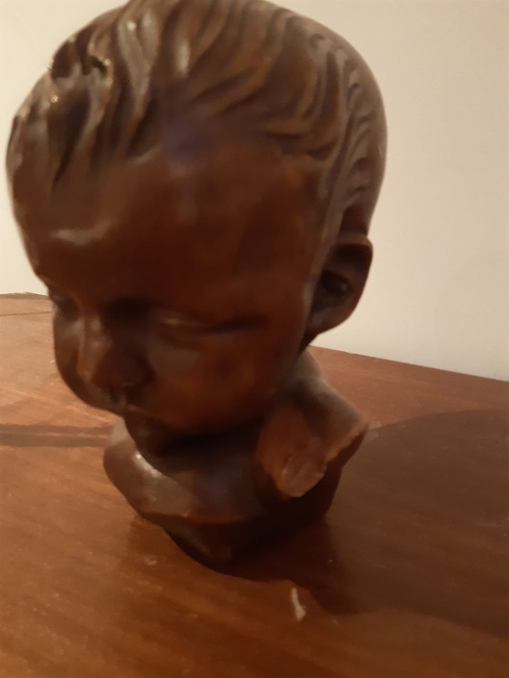 Sculpture de tête par Gebroeders Paridon – Céramique (photo 3 of 6)