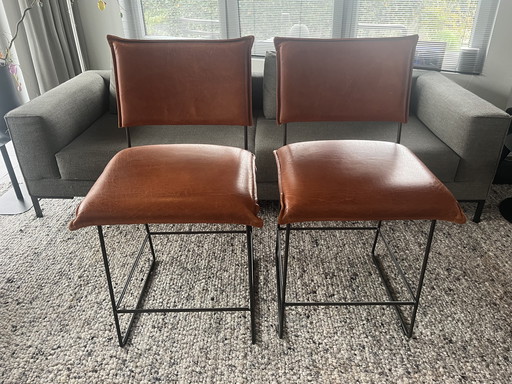 2 x Barstoel Jess Design Barkruk