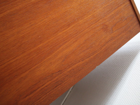 Image 1 of Vintage Deense ladekast in teak, smal!