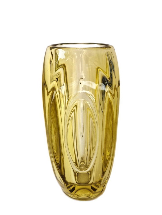 Image 1 of Sklo - Vaso a forma di lente o proiettile di grandi dimensioni di Rudolf Schrötter