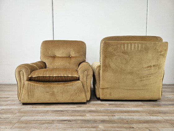 Image 1 of Vintage Italian armchairs from the 1970s
