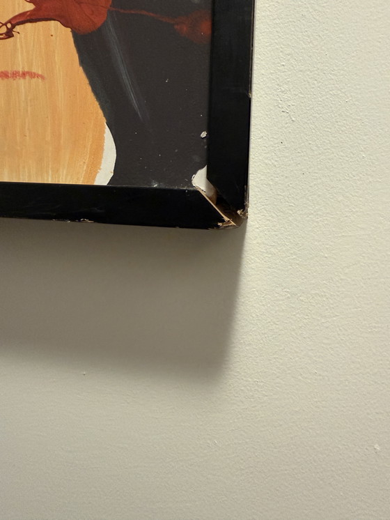 Image 1 of Martin Pötsch – “Arte finché durano le scorte”, 1995 – Acrilico su tela, firmato ed etichettato