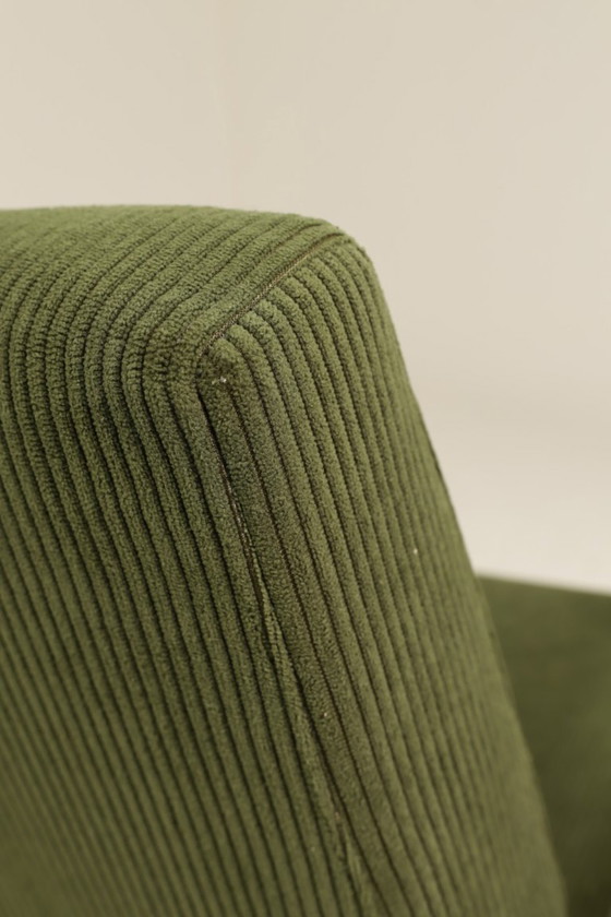 Image 1 of Mid-century modern accent, diep olijfgroen, 1970