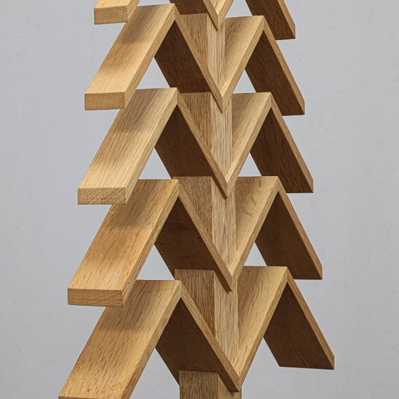 Image 1 of Geometric Abstract Sculpture by Herma Steur, 2000s