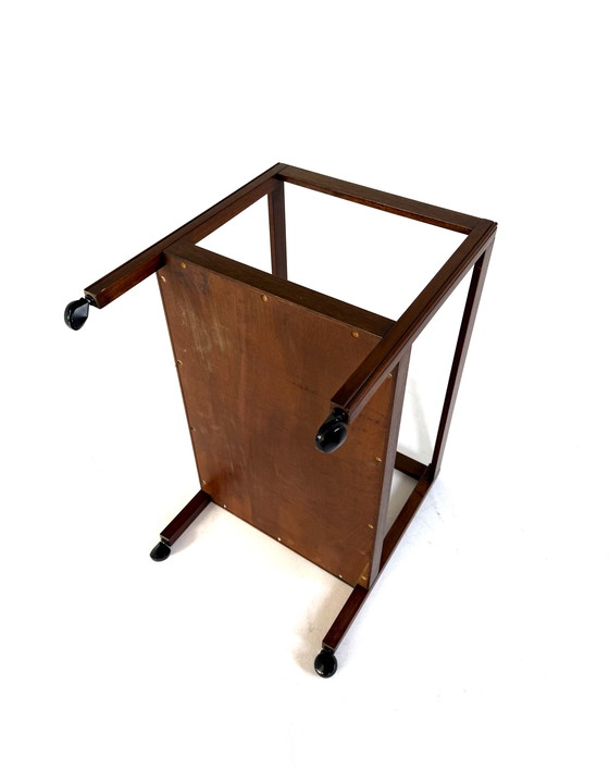 Image 1 of Carrello vintage danese in teak e ottone, anni '60