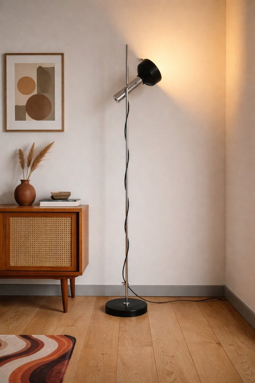 Lámpara de pie Staff Leuchten Mid-Century, Alemania, década de 1960