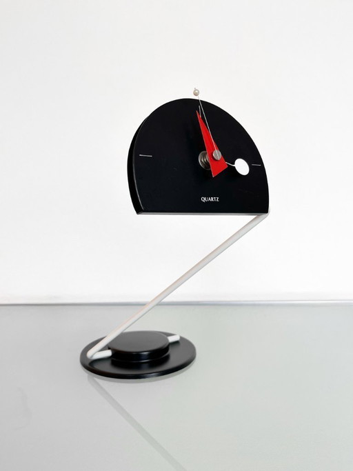 Vintage jaren 80 Nicolai Canetti design tafelklok