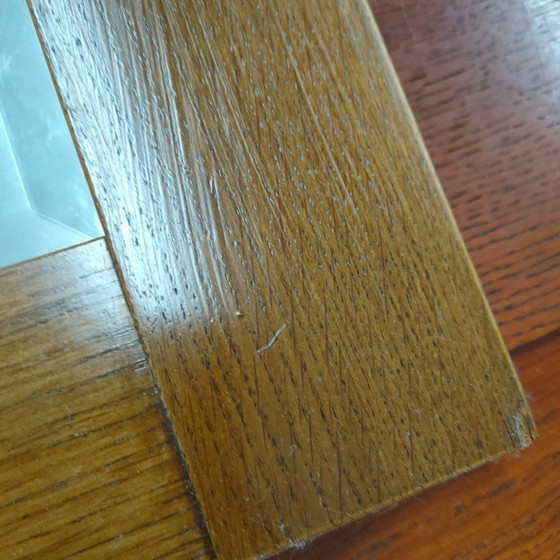 Image 1 of Miroir mural à facettes en chêne belge MTE Theuns (2 présents)