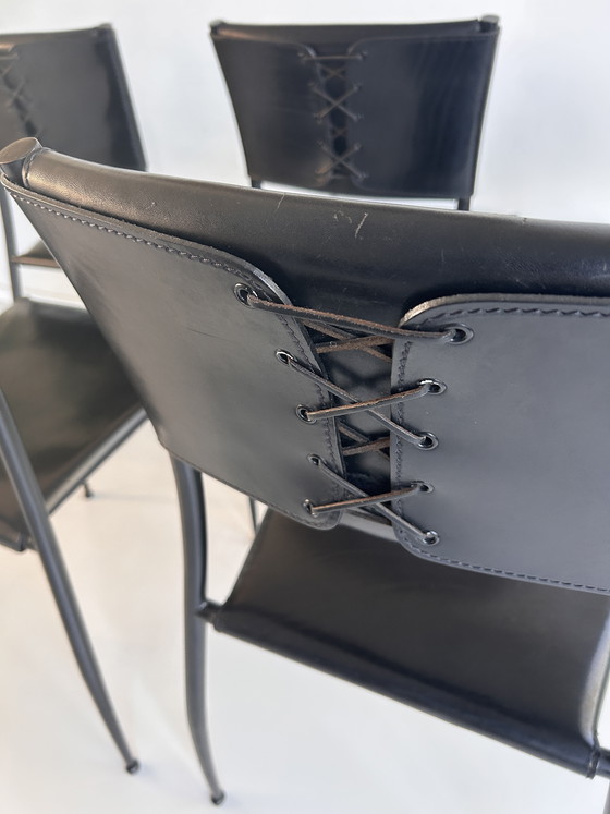 Image 1 of Sillas de cuero con arnés Fasem