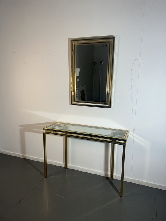 Image 1 of Pierre Vandel Console + Mirror '1970'