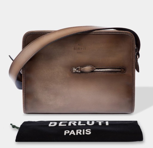Sac NON SIGNE / UNSIGNED en Cuir Gris - 103436
