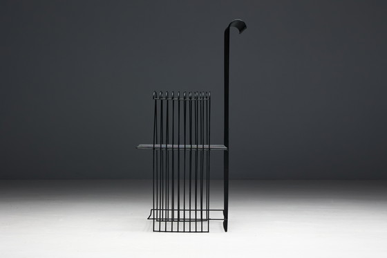 Image 1 of Modernistisches Gartenset aus Metalldraht, Frankreich, 1970er Jahre