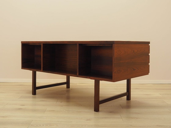 Image 1 of Scrivania in palissandro, design danese, anni '70, produzione: Eigil Petersens Møbelfabrik