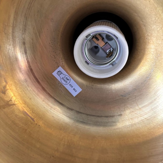 Image 1 of Suspension « Golden Bell », design d'Alvar et Aino Aalto pour Artek