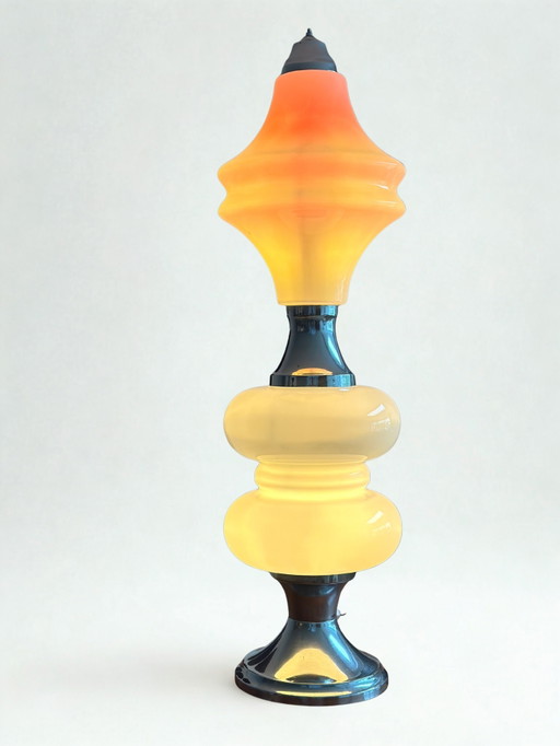 Rara lampada da terra italiana in stile Space Age. – vloerlampen, Murano Glass (photo 2 of 8)