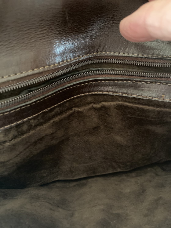 Image 1 of Cartier clutch vintage nappa brown