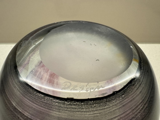 Image 1 of Vaso in vetro Hans Jürgen Richartz Studio – Collezione d'arte Richartz – anni '80