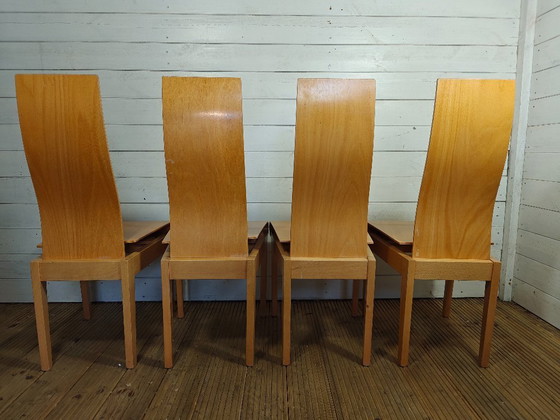 Image 1 of Vier prachtig Finazzer Molly Chairs - Stoel