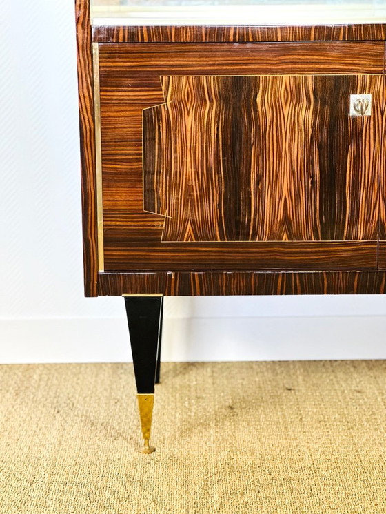 Image 1 of Modernistische art-deco etalage in Macassar, Frankrijk, 1950.