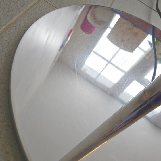 Image 1 of Vintage Swisslamps-International vloerlamp uit de jaren 70, gemaakt van verchroomd staal.