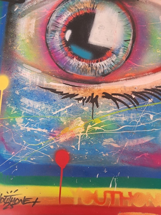 Image 1 of JUVENTUD - El Gran Observador - Lienzo del artista