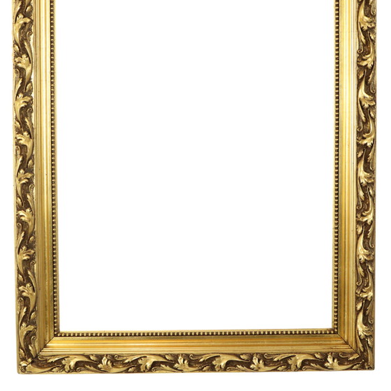 Image 1 of Antieke Barok Stijl Lijst Bladgoud