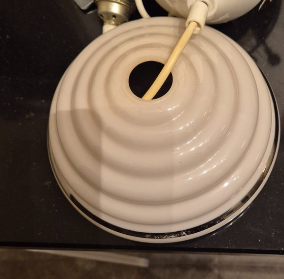 Image 1 of 2 lampes suspendues vintage roses