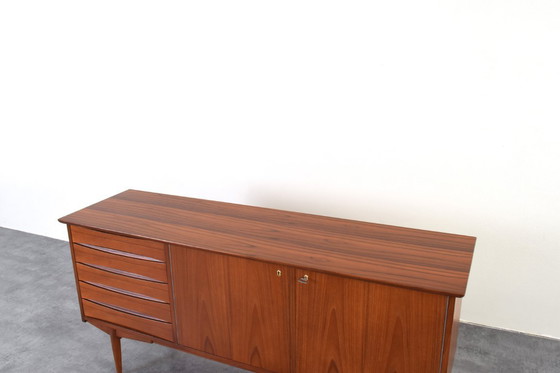 Image 1 of Teak-Sideboard aus der Mitte des 20. Jahrhunderts von Frederik Kayser, 1960er Jahre.