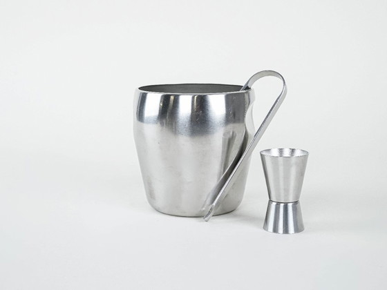 Image 1 of Secchiello per il ghiaccio, design italiano, anni '70, prodotto da Alessi