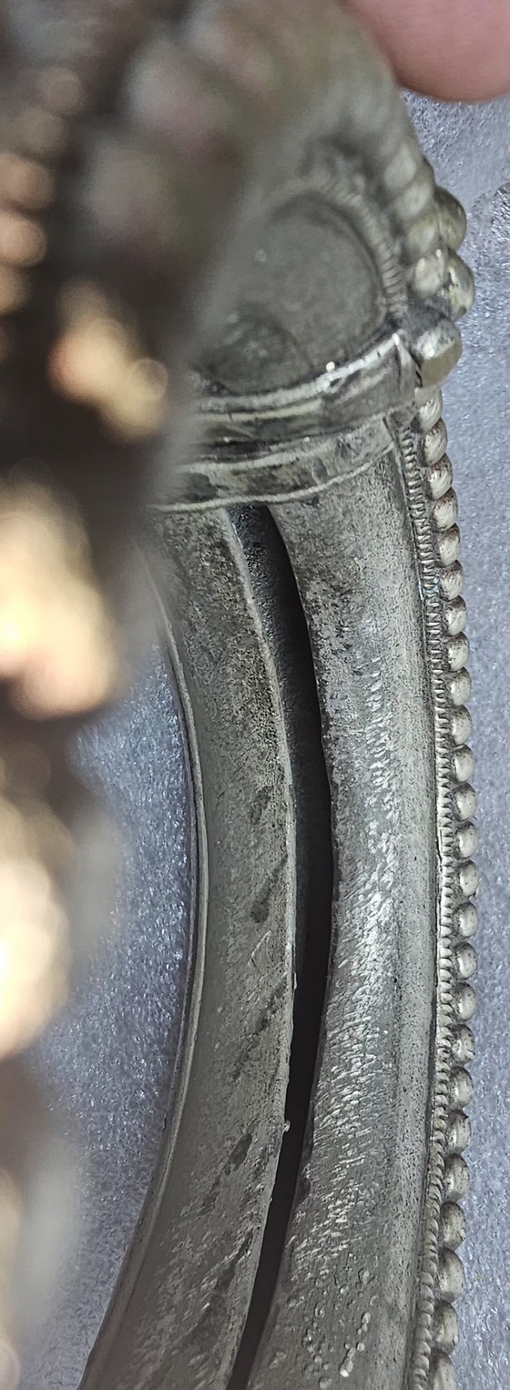 Image 1 of Antique Omani Silver Anklet (Najal) – 545 Grams –