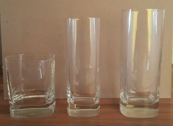 Image 1 of KRISTALLGLASSERVICE LUIGI BORMIOLI, MODELL LIGHT 7 MUSIC