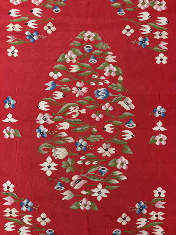 Image 1 of Roemeens Kilim-tapijt uit de jaren 1950