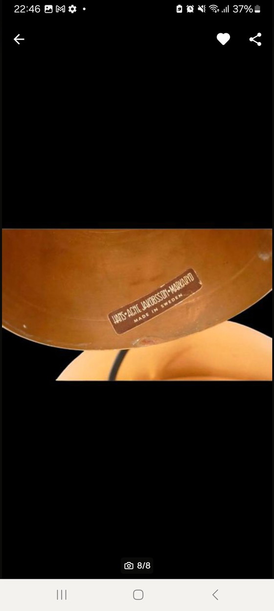 Image 1 of Hans-Agne Jakobsson lamp