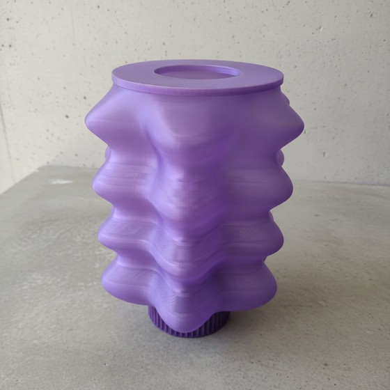 Image 1 of Purple Design Table Lamp – Modern Ambient Light