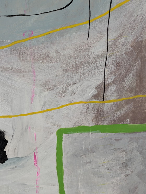 Image 1 of tableau « Avril résonne dans l'espace » (Marc Neys)