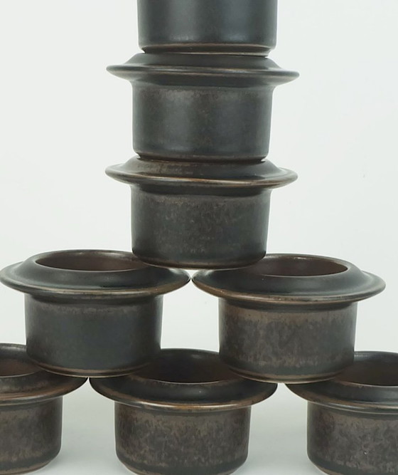 Image 1 of 8 Egg Cups Arabia Ruska Ulla Procope 1960s