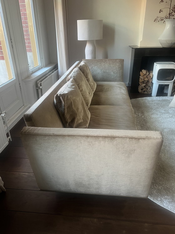 Image 1 of Flexform, sofa Evergreen KleurChampagne 