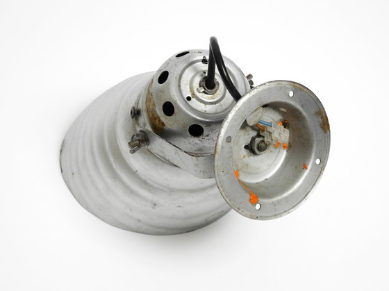 Image 1 of Lampada da parete o da soffitto degli anni '30 di Adolf Meyer per Zeiss Ikon con paralume regolabile in vetro specchiato