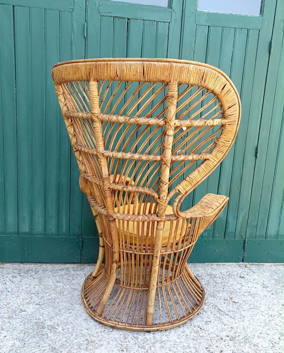 Emmanuelle fauteuil in rotan van Gio Ponti, Italië 1960 – Rattan (photo 9 of 12)