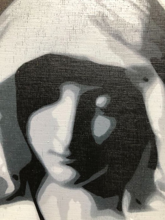 Image 1 of Peinture Originale - In Crypto We Trust - 13.13. - Arte di strada - 2022