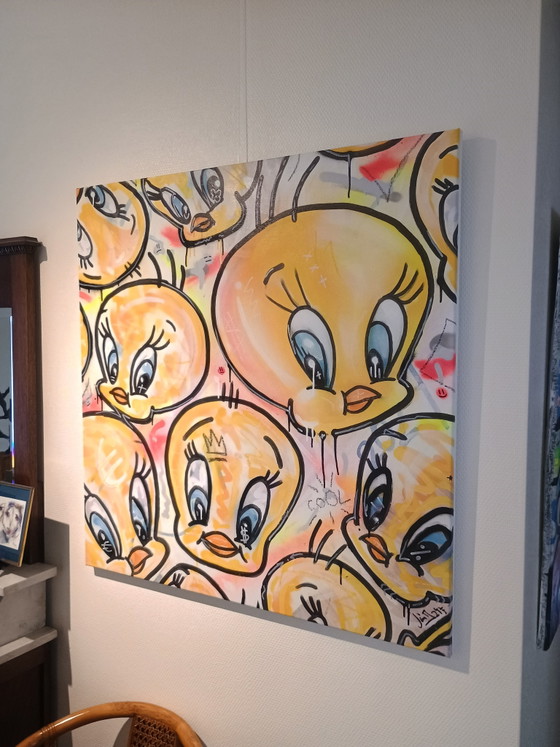 Extra Tweety – Gemälde & Zeichnungen, Canvas (photo 2 of 11)