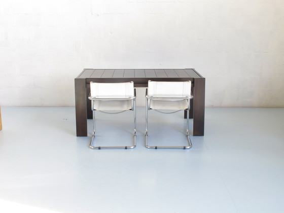 Image 1 of Scrivania o tavolo da pranzo in legno massello di Iroko, edizione Regain