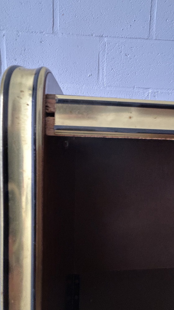 Image 1 of Original Vintage Bar Cabinet with Swivel Door – 1950s/60s