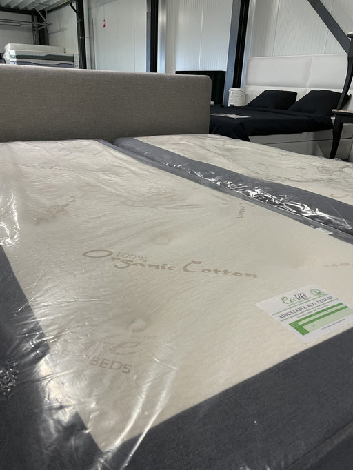 Ecolife Beds Luxury matras - 180x210 met topper (set van 2)
