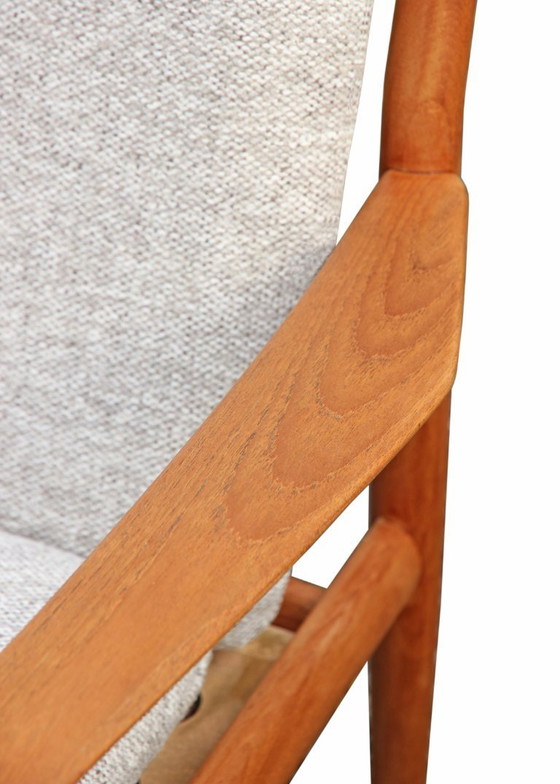 Coppia di poltrone scandinave, Svend Age Eriksen, Glostrup Mobelfabrik, 1963 – Textile, Wood (photo 6 of 9)