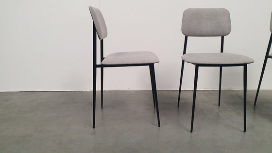 Image 1 of Silla de diseño Ethnicraft DC gris claro, ex showroom