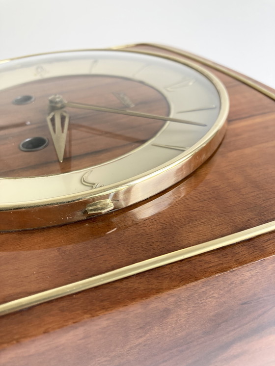 Image 1 of Vintage Kieninger wall clock - mechanical - 1950s/60s