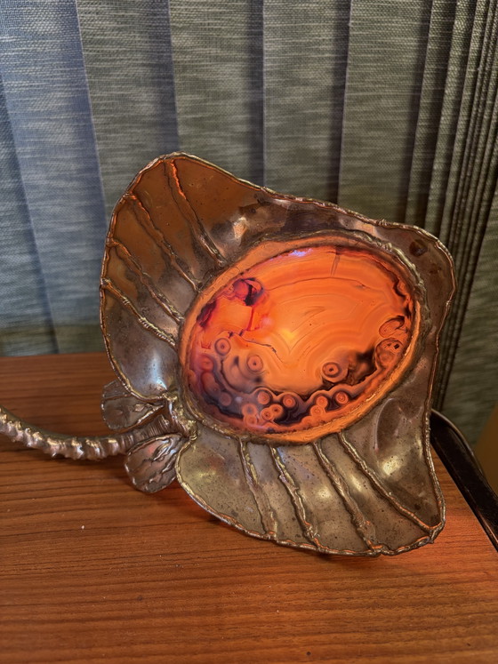 Image 1 of Lampe applique La Raie laiton design Dlg Isabelle Faure - Duval brasseur