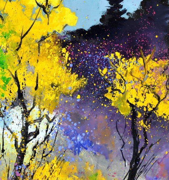 Image 1 of Two yellow trees